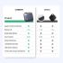UGREEN FineTrack Air Tracker Tags(iOS Only), 2-Year Replaceable Battery Bluetooth Tracker Compatible with Apple Find My, Item Finder Smart Tag for Keys, Luggage, Wallet - [Apple MFi Certified]